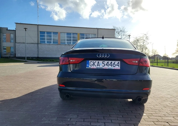 Audi A3 cena 67000 przebieg: 161500, rok produkcji 2015 z Brańsk małe 79